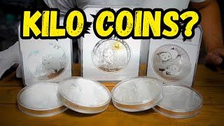 ARE SILVER KILO COINS WORTH IT? 🪙 #silverstacking #coin #coincollecting #silvercoins #numismatics