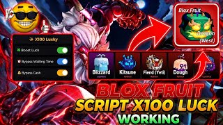 [😱Best] Blox Fruits X100 Luck Script - Meow Hub V1.0 | FREE DRAGON |WORKING | OVERPOWER