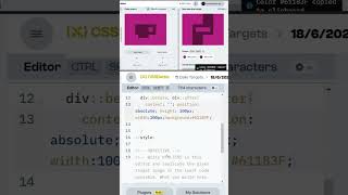 Day 3 of CSS Challenge for Beginners #shorts