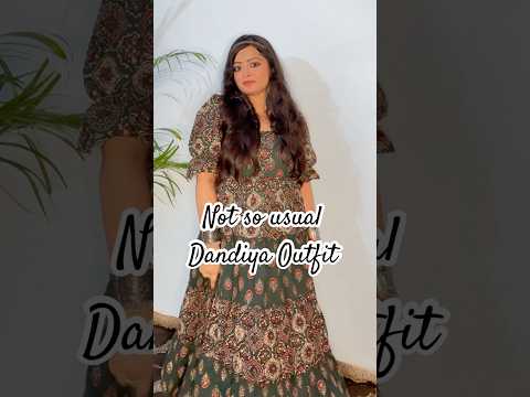 Dandiya/Garba outfit #myntra #dandiyadress #garbalook #shorts #youtubeshorts #trending #garba #ootd