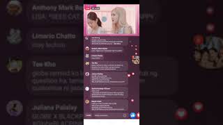 BLACKPINK LIVE IN GLOBE KMMUNITY PH #BLACKPINK #JISOO #JENNIE #ROSÉ #LISA