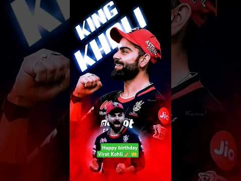 Happy birthday Virat Kohli 5 Nov #viratkohli #viralshorts #shorts #cricket #kohli #happybirthday