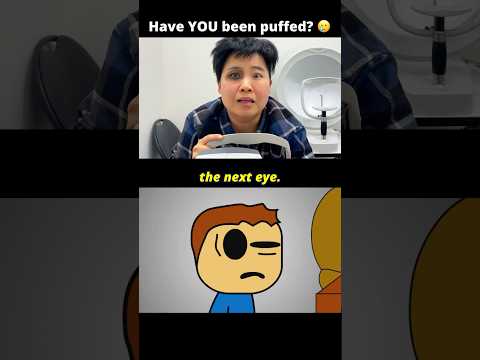 The INFAMOUS air puff test