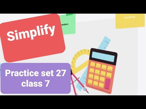 Practice set 27//Class 7//
