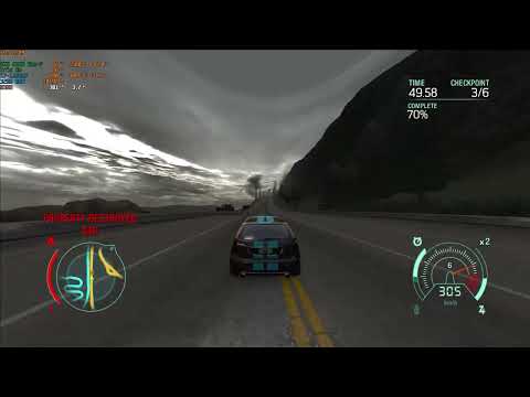 NFS UCE Time Trial #02 (with some microdrifting) (Gold Coast to Peak Ridge, Focus ST)