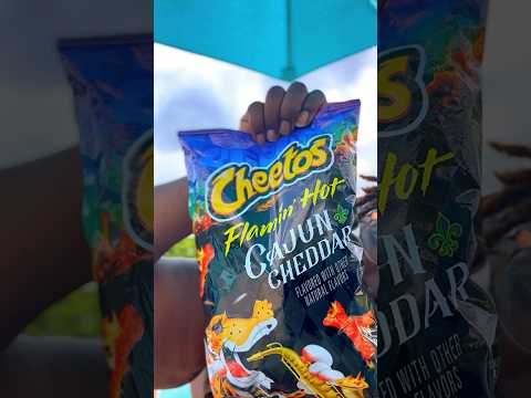 Flamin Hot Cajun Cheddar CHEETOS! Have you seen these⁉️ #new #cheetos #flaminhot #snacks #shorts ￼