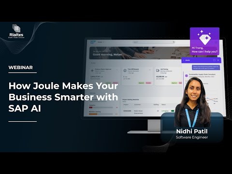 How Joule Makes Your Business Smarter with SAP AI
