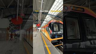 First ride of Patna Metro 🚇 #patna #bihar #patnacity #patnadiaries #patnalikes