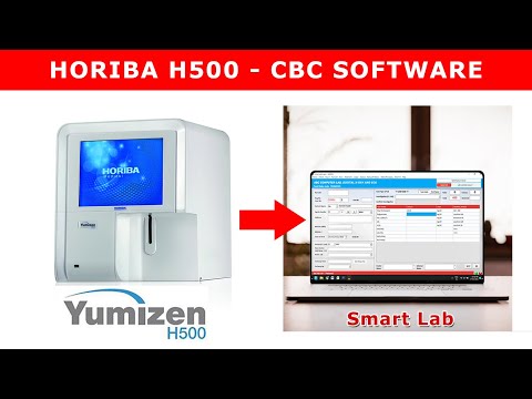 Horiba Yumizen H500 Analyser - CBC Software - Smart Lab (LIS) - Tamil - Ekoders Software