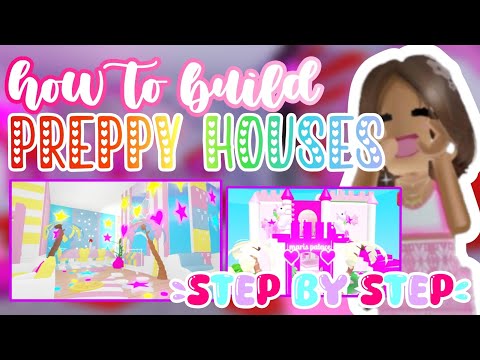 how to build PREPPY HOUSES in adopt me! *2025 ultimate guide!*