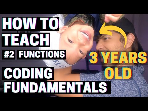 STEM |  Teach My Child Programming Ep2: Functions [ Introduce Kids To Programming ]