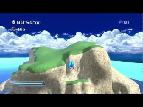 Sonic Generations - Wave Ocean Modern Gameplay (Without+With Boost)