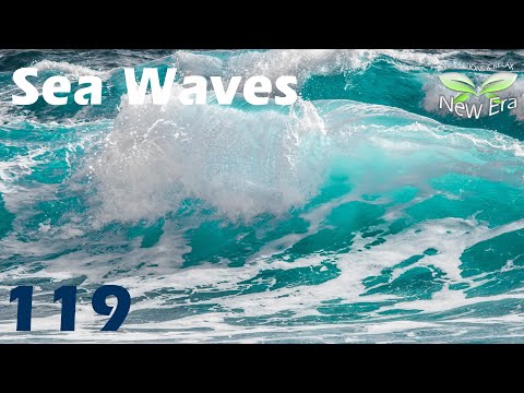 Sea Waves Relaxation, Soothing #Waves Crashing on Beach, #Ocean Sounds #Sea N.119