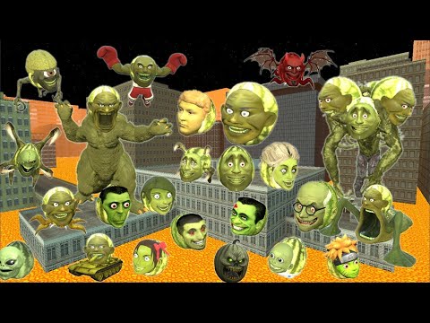 BIG CITY LAVA LIN GANG MELON ARMY TITAN SNAKE CARRIER BOXER NUEROMELON SPARTAN KICKING Garry's Mod