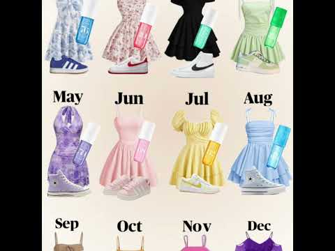 🌸🎀 Birthday month decides your outfit! 😌 Comment your month below 👇#fashiontrends#commentyourname#