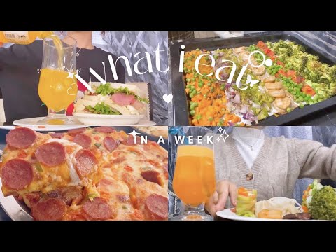🍕 what i eat in a week | cooking vlog 🍳🇮🇳