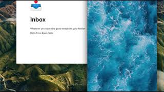 Quick Note for Notion demo