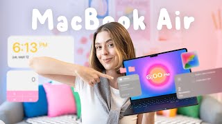 Customize your MacBook 💻 | Tricks, custom folders, widgets, screensaver