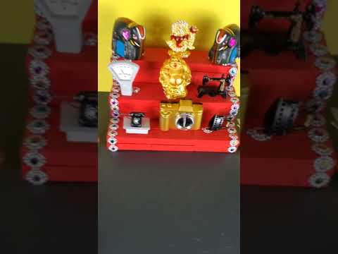 Miniature Golu |Navartri 2022|Bommala koluvu steps| make your own golu padi#golu #navratri #shorts