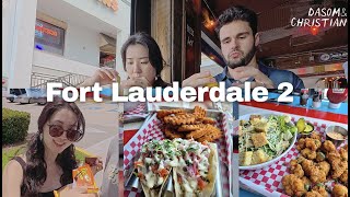 Fort Lauderdale, FL Travel Ep.2 | Trying Florida food for the first time