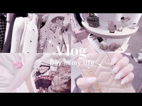 ［vlog］量産型女子お買い物や美容DAYを楽しむ5日間 | ショッピング | ネイル | ジェラピケ💘