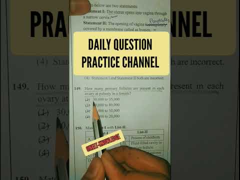 14 Seconds. 1 Question. Can You Get It Right?#cbse12thbiology #neet @NEET-Knowledge06