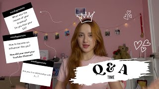 It’s time for some exciting Q&A ! New Bf? 😶‍🌫️Reason for breakup? Best colour-safe hair serum? ✨