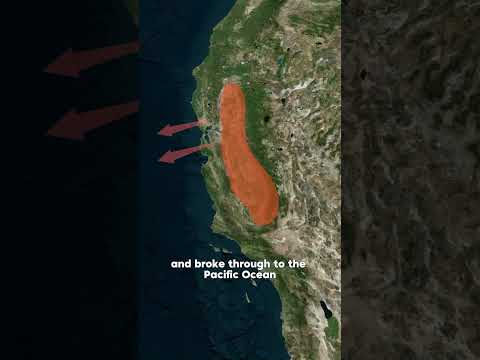 Why the Largest Lake in California Disappeared 🤯 Lake Tulare 🇺🇸  #geographyfacts #geographychannel