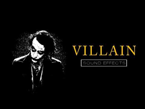 Villain Sound Effects | No Copyright Free Villain Sounds for Videos