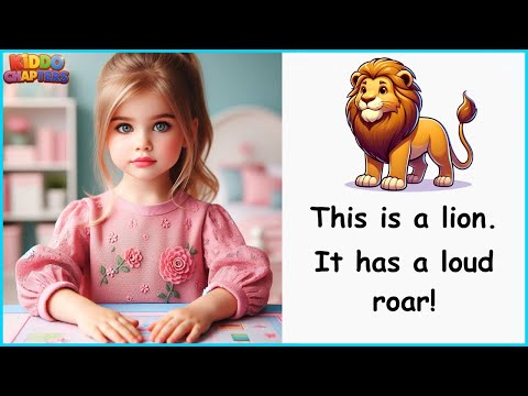 English Listening Practice For Kids | Animals