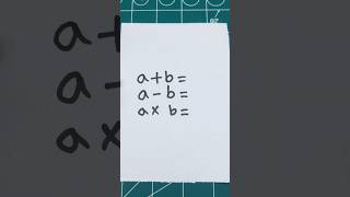 Basic Math Challenge Test.#basicmath #maths #mathchallenge #mathstricks #mathshorts #shorts #trend
