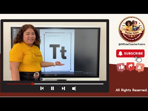 Tap into Learning! The Terrific Letter T! 🦖🚂🌳