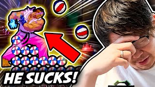 PLAYING THIRD STRIKE ARCADE MODE WITH THE WORST CHARACTER...