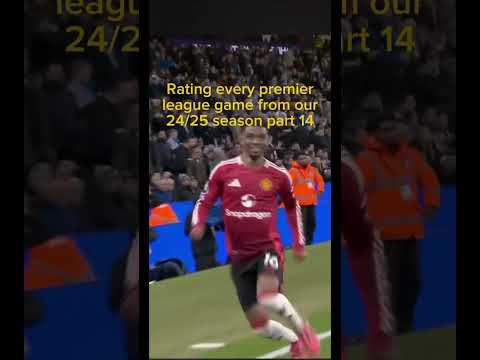 Rating every game from our 24/25 season part 14 #manutd #arsenal #football
