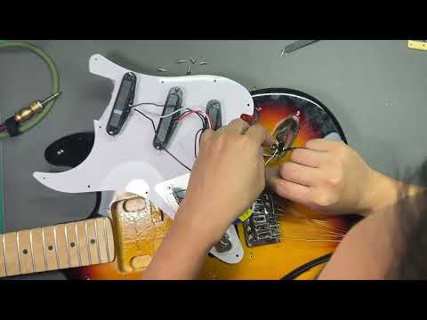 How to | change the Strat pickguard loaded