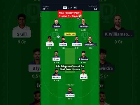 IND vs NZ ODI Dream Team Prediction| IND vs NZ Dream11 Prediction| IND vs NZ Match Prediction