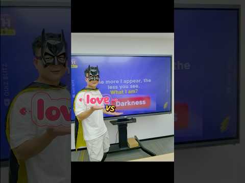 Does "Darkness" or "Love" make you blind?#riddles #riddle #riddlechallenge  #whiteboard