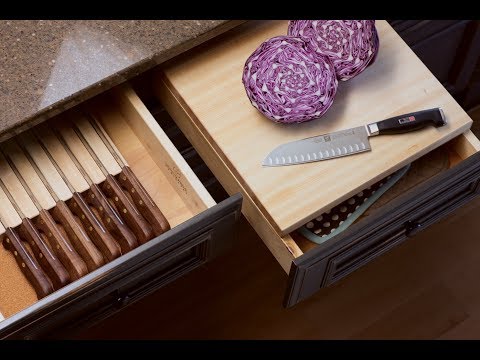 Cutlery Kitchen Storage Solutions by Dura Supreme Cabinetry