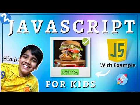 Javascript For Kids in Hindi - 2 | document.getElementById() Javascript with example#javascript#kids