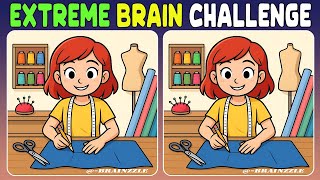 Spot the 3 differences | Super Challenge brain cracker with solutions!