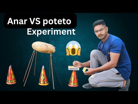 Which Food Wins ANNAR vs POTATO Experiment? किया हुआ 😱 #experiment