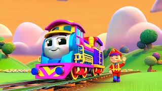 Toddler Song About The Magical Counting Train | Learn Numbers & Counting for Kids! 🎵 1, 2, 3!