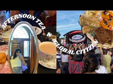 afternoon tea & global citizen 🎵