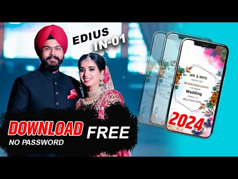 WEDDING INVITATION LETEST 2024 - BY- JEET KING - FREE DOWNLOAD TRENDING INVITATION