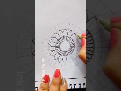 Mandala art for beginners | mandala art | shorts | youtube shorts