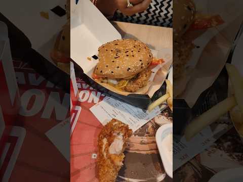 new KFC zinger pro new launch #viral #shorts #kfc#burger #zingerburger #belgharia #newlaunch  tata