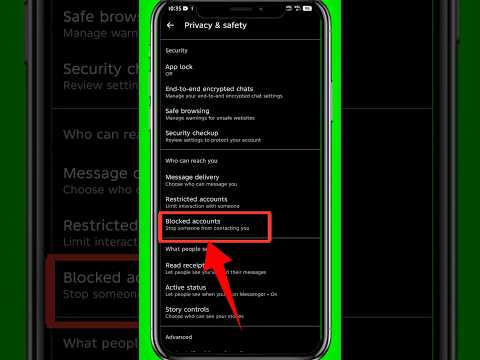 Messenger block list check 2025 #shorts #massage #tanding #ytshorts #blocklist