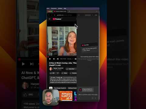 How I chat with YouTube Videos via Dia Browser