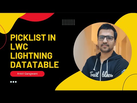 Picklist field in LWC Lightning Datatable || Inline Editing Picklist field || Salesforce LWC