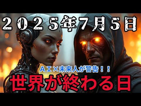 2025年7月5日　AI×未来人が警告した！　世界が終わる日